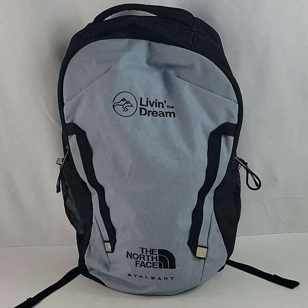 The North Face Stalwart Grey & Black Backpack